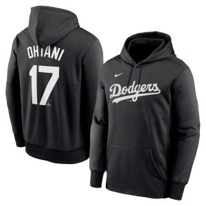 MLB 大谷翔平 ドジャース パーカー ネーム&ナンバー Pullover Hoodie ナイキ/Nike ブラック｜selection-j