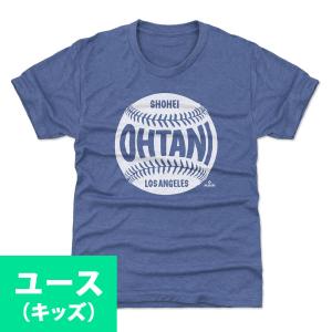 MLB 大谷翔平 ドジャース Tシャツ キッズサイズ ユース Baseball WHT 500Level ロイヤル｜selection-j