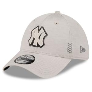 MLB ヤンキース キャップ 2024 クラブハウス Clubhouse 39THIRTY フレックス ニューエラ/New Era クリーム｜selection-j