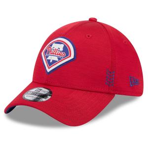 MLB フィリーズ キャップ 2024 クラブハウス Clubhouse 39THIRTY フレックス ニューエラ/New Era レッド｜selection-j