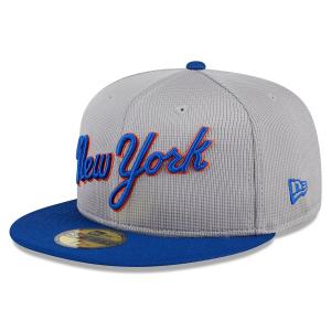 MLB メッツ キャップ 2024 バッティングプラクティス 59FIFTY Batting Practice ニューエラ/New Era グレー｜selection-j