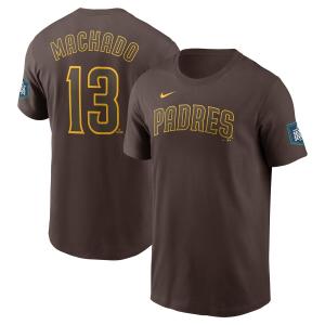 MLB マニー・マチャド パドレス Tシャツ 2024 MLB World Tour ソウルシリーズ ネーム&ナンバー T-Shirt ナイキ/Nike ブラウン｜selection-j