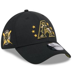 MLB ダイヤモンドバックス キャップ 【海外版】 2024 アームドフォースデー 39THIRTY Flex Hat ニューエラ/New Era ブラック｜selection-j