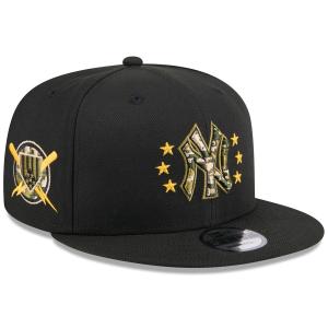 MLB ヤンキース キャップ 【海外版】 2024 アームドフォースデー 9FIFTY  Hat ニューエラ/New Era ブラック｜selection-j