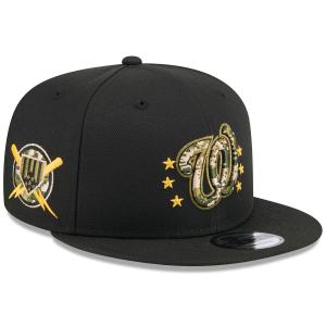 MLB ナショナルズ キャップ 【海外版】 2024 アームドフォースデー Low Profile 9FIFTY  Hat ニューエラ/New Era ブラック｜selection-j