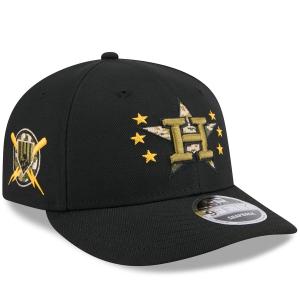 MLB アストロズ キャップ 【海外版】 2024 アームドフォースデー Low Profile 9FIFTY  Hat ニューエラ/New Era ブラック｜selection-j