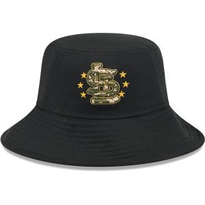 MLB カージナルス キャップ 【海外版】 2024 アームドフォースデー Bucket Hat ニューエラ/New Era ブラック｜selection-j