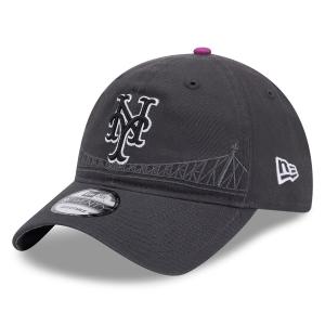 MLB メッツ キャップ 2024 シティーコネクト 9TWENTY Adjustable Hat ニューエラ/New Era グラファイト｜selection-j