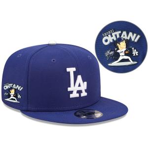 MLB 大谷翔平 ドジャース キャップ 【海外限定】ピッチングパッチ Snapback 9FIFTY Cap ニューエラ/New Era ロイヤル｜selection-j