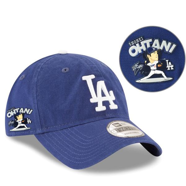 MLB 大谷翔平 ドジャース キャップ 【海外限定】ピッチングパッチ Core Classic 9T...