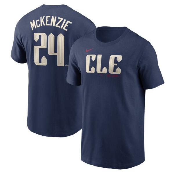 MLB トリストン・マッケンジー ガーディアンズ Tシャツ 2024 シティーコネクト Name &amp;...