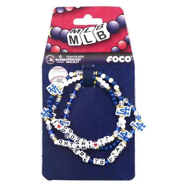 MLB 大谷翔平 ドジャース アクセサリー 3 Pack Player Friendship Bla...