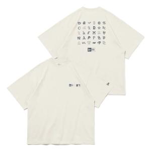 MLB MLB オールオーバー Tシャツ オーバーサイズ SS Cotton T-Shirt クーパーズタウン ニューエラ/New Era ストーン｜selection-j