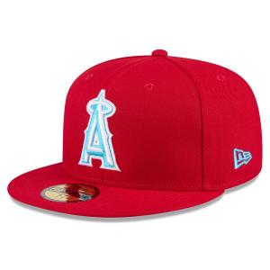 MLB エンゼルス キャップ 【海外版】 2024 Father's Day 父の日 59FIFTY Fitted Hat ニューエラ/New Era レッド｜selection-j