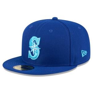 MLB マリナーズ キャップ 【海外版】 2024 Father's Day 父の日 59FIFTY Fitted Hat ニューエラ/New Era ロイヤル｜selection-j