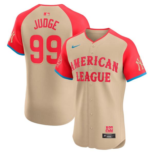 MLB アーロン・ジャッジ ヤンキース ユニフォーム オールスターゲーム2024 エリート オーセン...