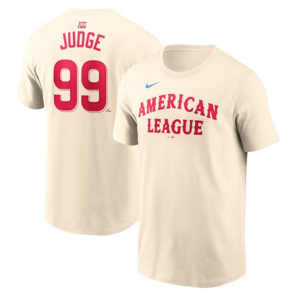 MLB アーロン・ジャッジ ヤンキース Tシャツ オールスターゲーム2024 ネーム&amp;ナンバー T-...