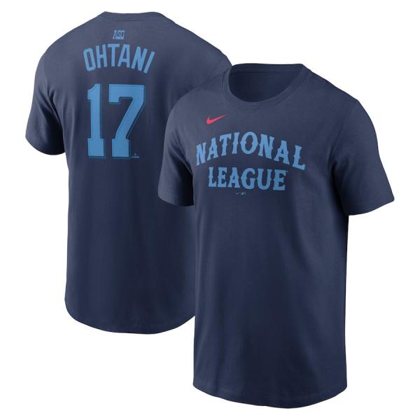 MLB 大谷翔平 ドジャース Tシャツ オールスターゲーム2024 ネーム&amp;ナンバー T-Shirt...