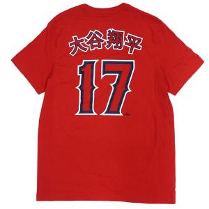 NIKE（ナイキ） MLB 大谷翔平 エンゼルス Tシャツ サイン刺繍 Player