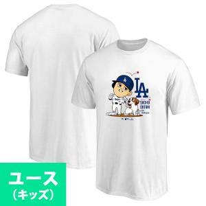【サイズ:M】大谷翔平&デコピン ヘッドバンプ Tシャツ ドジャース ファナティクス 大谷翔平 デコピン ヘッドバンプ Tシャツ 半袖
