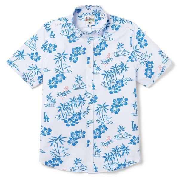 MLB ドジャース アロハシャツ フロントボタン Aloha Shirt Reyn Spooner ...