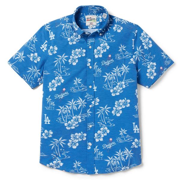 MLB ドジャース アロハシャツ フロントボタン Aloha Shirt Reyn Spooner ...