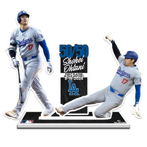 MLB 大谷翔平 ドジャース フォトスタンド Limited Edition 50/50達成記念 ス...