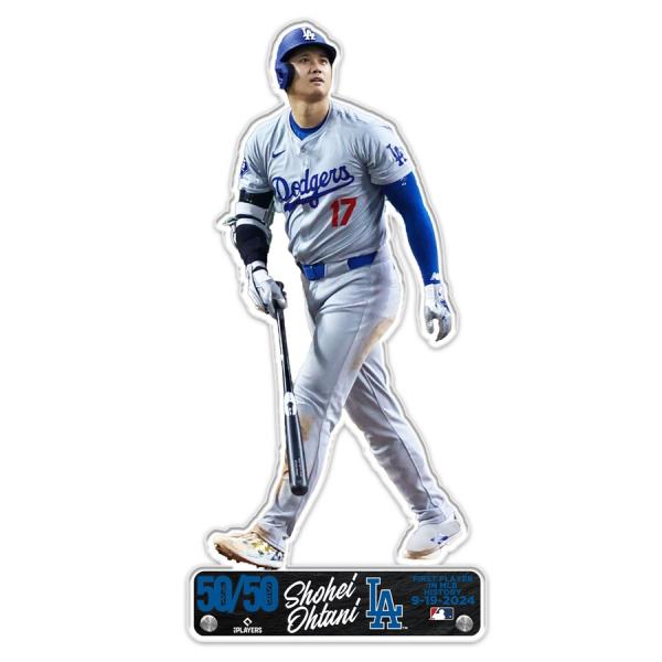 MLB 大谷翔平 ドジャース アクリルプレート Limited Edition 50/50達成記念 ...