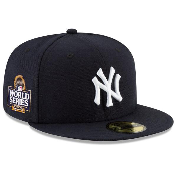MLB ヤンキース キャップ 2024 ワールドシリーズ進出記念 Side Patch 59FIFT...