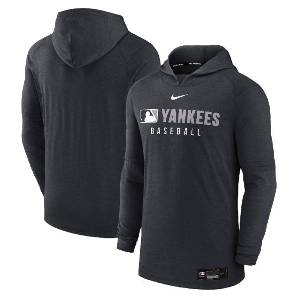 MLB ヤンキース パーカー 【海外モデル】オーセンティックコレクション Tri-Bland プルオ...