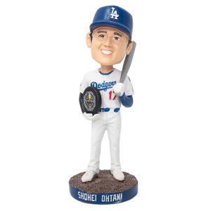 MS】大谷翔平・トラウト ダブル・ボブルヘッド人形 シティ