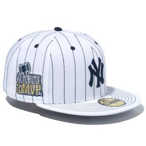 MLB アーロン・ジャッジ ヤンキース キャップ 2024 MVP 59FIFTY Fitted Hat ニューエラ/New Era ホワイト 【nejp】