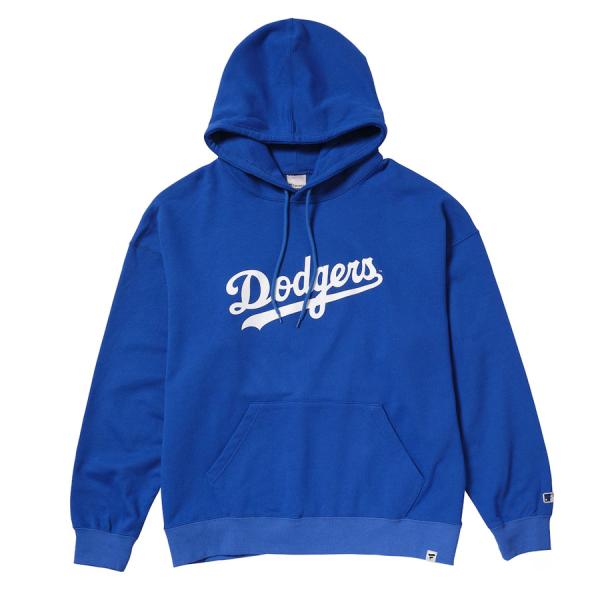 MLB ドジャース パーカー Standard Print Logo フーディー Fanatics ...