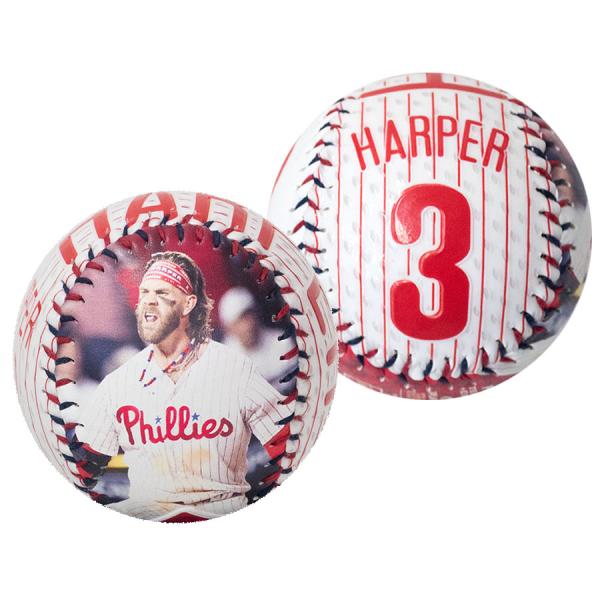 MLB ブライス・ハーパー フィリーズ ボール 【スタジアム限定品】Phillies Player ...
