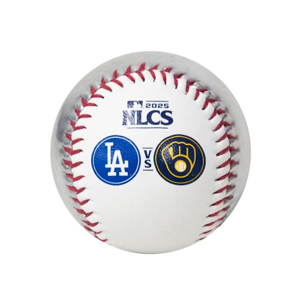 MLB ドジャース ブルワーズ ボール 【球場限定】2025 ナショナルリーグ 優勝 Matchup...