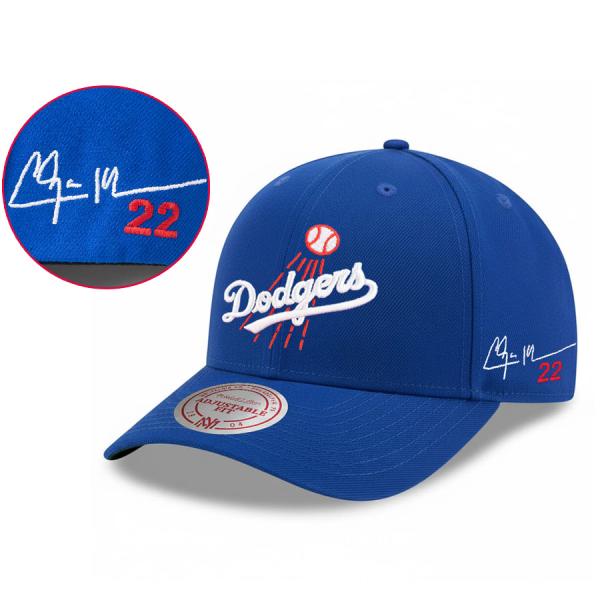 MLB クレイトン・カーショー ドジャース キャップ 【海外カスタム】Primary Logo Ad...