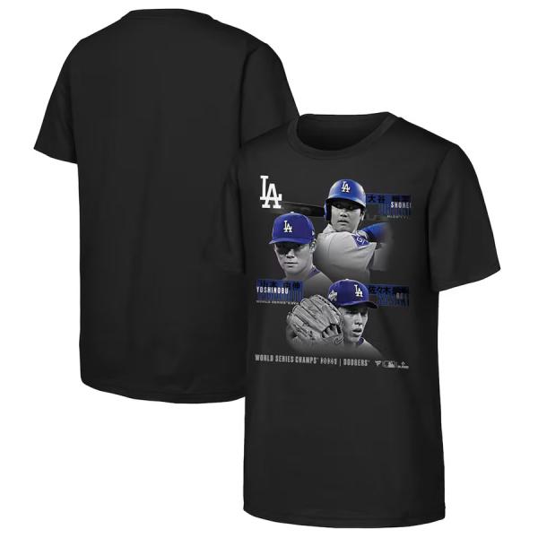 MLB 大谷翔平 山本由伸 佐々木朗希 ドジャース Tシャツ 【海外モデル】ワールドシリーズ2025...