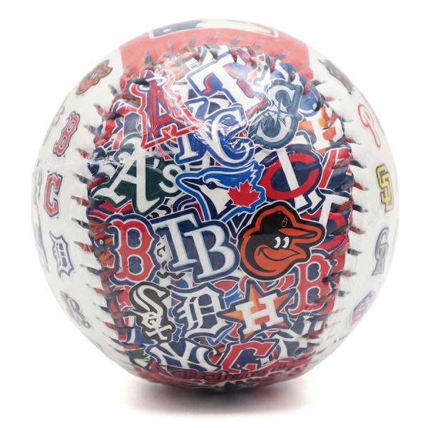 MLB ベースボール 【スタジアム限定】【ケース付き】 オールチーム Baseball with U...