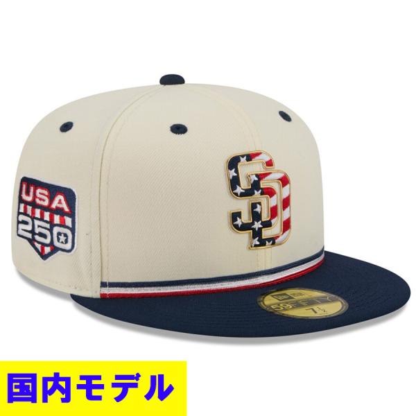 MLB パドレス キャップ 【国内モデル】2026 独立記念日 Fourth of July 59F...
