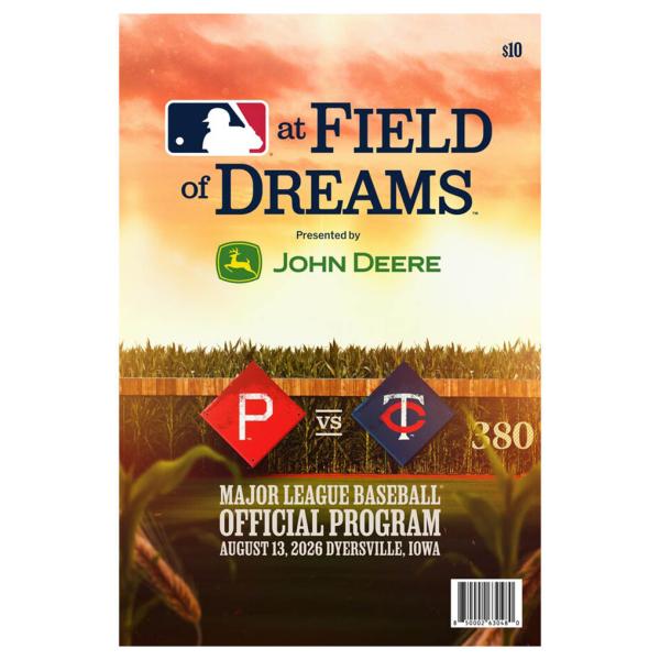 MLB フィリーズ ツインズ オフィシャルプログラム フィールドオブドリームス 2026 Game ...