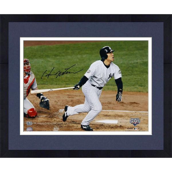 MLB 松井 秀喜 ヤンキース 直筆サイン フォトフレーム Framed Signed 16x20 ...