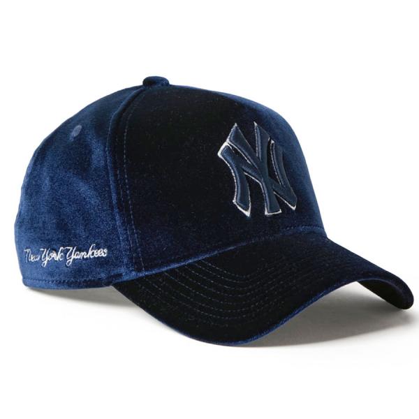 MLB ヤンキース キャップ ベルベット 9FORTY A-Frame Snapback Hat ニ...