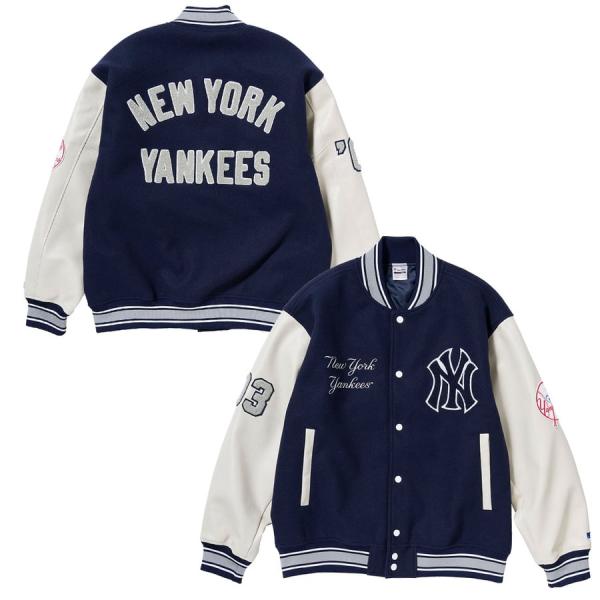 MLB ヤンキース ジャケット Standard Logo バーシティ Jacket Fanatic...