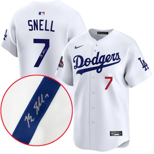 MLB ブレイク・スネル ドジャース 直筆サイン 【現地買付品】ワールドシリーズ2024優勝 Aut...