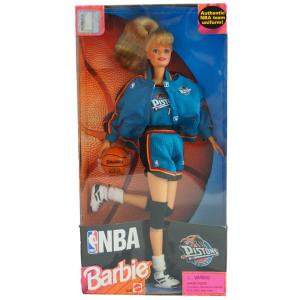 NBA ピストンズ バービー人形 1998年モデル バービーコレクティブルズ/Barbie Collectibles レアアイテム｜selection-j