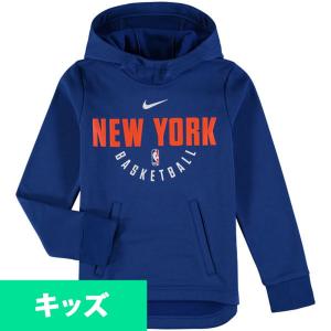 NBA パーカー ニックス キッズ エリート プラクティス フリース  ナイキ/Nike 3Z2B711L1｜selection-j