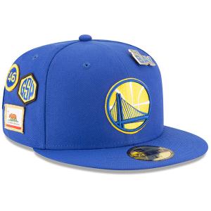 NBA ウォリアーズ 59FIFTY フィッテッド キャップ/帽子 2018 ドラフト ニューエラ/New Era ロイヤル｜selection-j