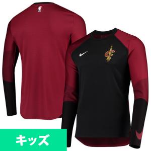 NBA キャバリアーズ Tシャツ ドライ トップ ロングスリーブ ナイキ/Nike レッド｜selection-j