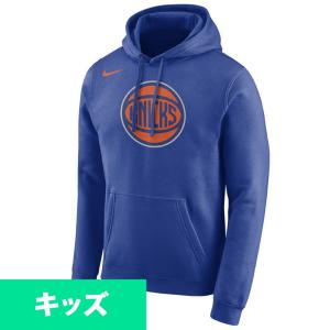 NBA ニックス パーカー/フーディー ユース  エッセンシャル ロゴ ナイキ/Nike ロイヤル｜selection-j