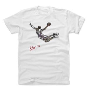 NBA Tシャツ ラプターズ ヴィンス・カーター プレーヤー アート フライング シグネチャー 500Level ホワイト【OCSL】｜selection-j